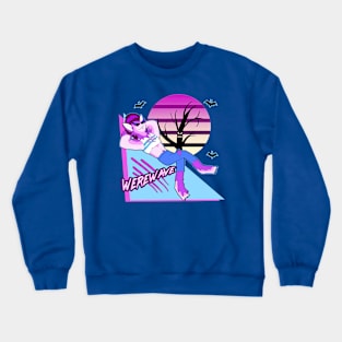 Cool/Chill Werewolf - Werewave Crewneck Sweatshirt